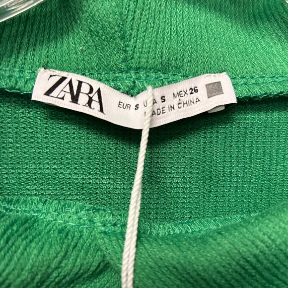ZARA Kelly Green Soft Hoodie - New - Picture 7 of 9
